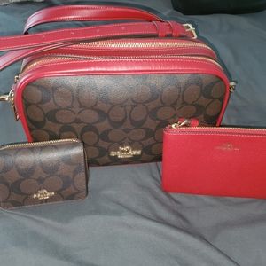 Authentic coach purse
